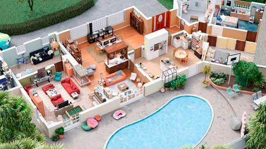 Las localizaciones de tus series favoritas cobran vida en estos planos en 3D noticias imagen