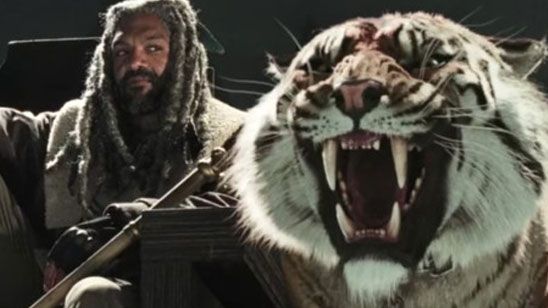'The Walking Dead': Así es Shiva, el tigre de Ezekiel, sin efectos digitales noticias imagen