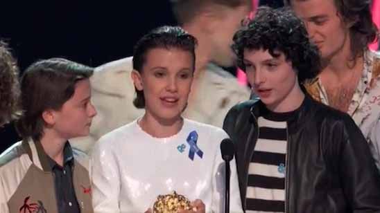 'Stranger Things': el entrañable discurso de los protagonistas al recoger el premio a 'Serie del Año' en los MTV Awards noticias imagen
