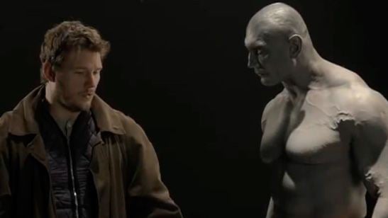 'Guardianes de la Galaxia': Mira la prueba que hicieron Chris Pratt y Dave Bautista para la primera película