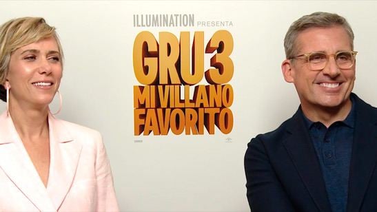 Steve Carell ('Gru 3: Mi villano favorito'): "No descartaría que en el idioma de los minions hubiera algo de español"