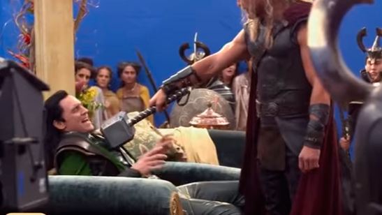 'Thor: Ragnarok': Un nuevo vídeo tras las cámaras muestra una escena nunca vista con Loki