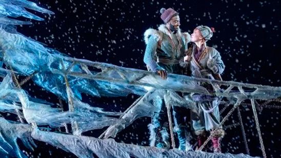 'Frozen, el reino del hielo': Nuevas fotos del musical de Broadway. ¡Vuelven Anna y Elsa! noticias imagen