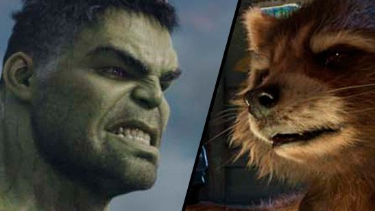 'Vengadores: Infinity War' explorará la amistad entre Hulk y Rocket
