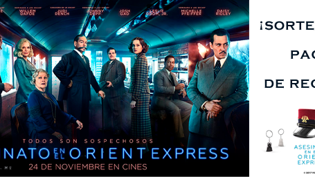 ¡SORTEAMOS 5 PACKS DE REGALOS DE ASESINATO EN EL ORIENT EXPRESS! noticias imagen