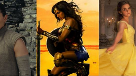 Las tres películas más taquilleras de 2017 en EE.UU tienen protagonistas femeninas