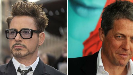 Hugh Grant habla de su mala relación con Robert Downey Jr. y ambos hacen las paces por Twitter 