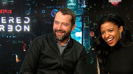 James Purefoy y Renée Elise Goldsberry de 'Altered Carbon': "Cuando la showrunner es mujer tienes más oportunidades de poder tener mujeres fuertes en las series" noticias imagen