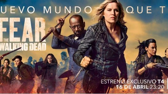 La cuarta temporada de 'Fear The Walking Dead' se estrena esta noche en AMC España con el 'crossover' más esperado