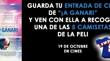 ¡GUARDA TU ENTRADA PORQUE SORTEAMOS 5 CAMISETAS DE '¡A GANAR!'! noticias imagen