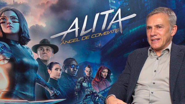 Christoph Waltz: "En 'Alita: Ángel de combate' hay menos CGI del que parece"