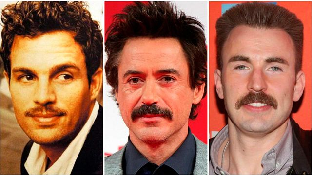 Robert Downey Jr. pide a la gente que vote por el mejor bigote de Marvel  noticias imagen