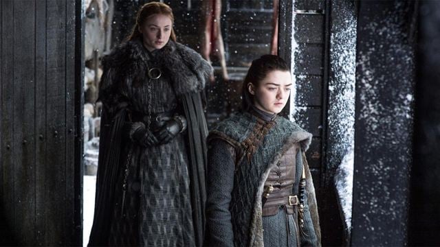 Sansa y Arya, en contra de quien no sea Stark en la octava temporada de 'Juego de Tronos'