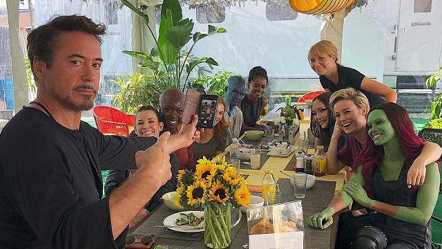 Las mujeres de Marvel descansan juntas durante el rodaje de 'Vengadores: Endgame' noticias imagen