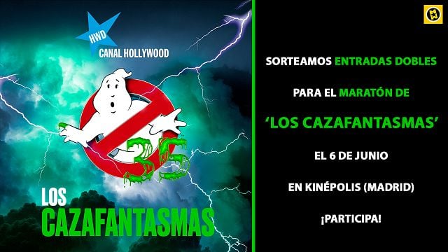 ¡SORTEAMOS ENTRADAS DOBLES PARA UN MARATÓN DE 'LOS CAZAFANTASMAS' GRACIAS A CANAL HOLLYWOOD! noticias imagen