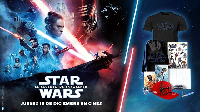 Sorteamos tres 'packs' de regalos de 'Star Wars: El Ascenso de Skywalker'