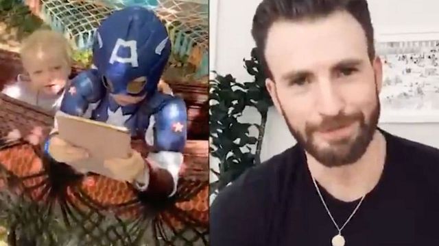 Chris Evans va a enviar un escudo de Capitán América a un niño que salvó a su hermana del ataque de un perro  noticias imagen