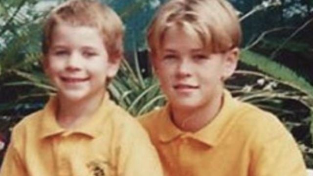 Chris Hemsworth comparte una imagen de su infancia junto a su hermano Liam