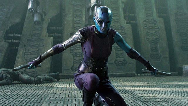 'Thor: Love and Thunder': Nebula y un misterioso hombre azul aparecen en las nuevas imágenes del rodaje  noticias imagen