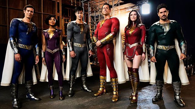 'Shazam 2': La primera imagen de la familia de superhéroes confirma una baja en el reparto