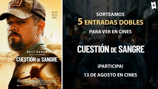 Sorteamos 5 entradas dobles para ver ‘Cuestión de sangre’ en cines