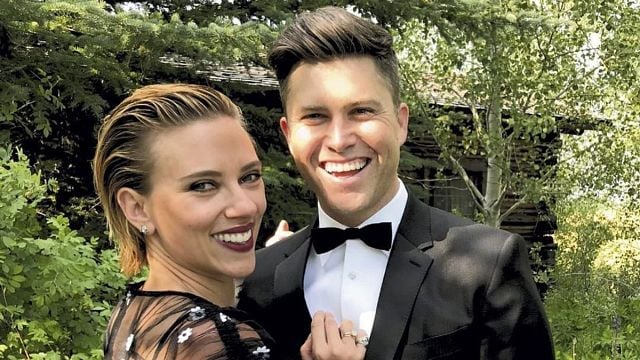 Colin Jost confirma que Scarlett Johansson está embarazada noticias imagen