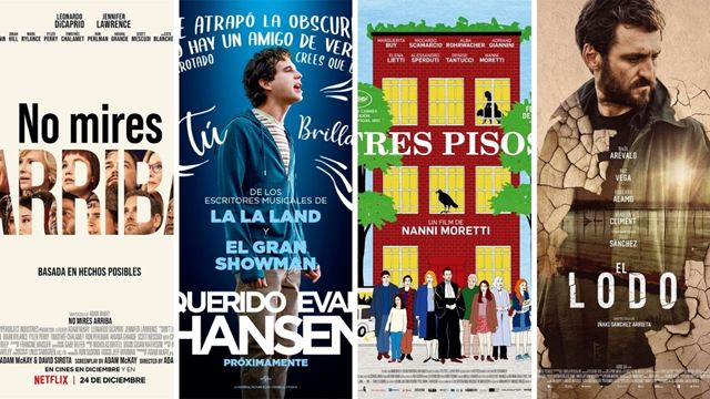 'No mires arriba', 'Querido Evan Hansen', 'Tres pisos' y 'El lodo' destacan entre los estrenos de cine del fin de semana