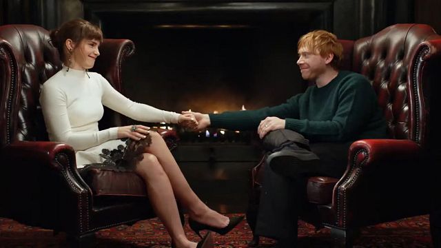 "Me pillaron por sorpresa". Emma Watson habla sobre las palabras que le dedicó Rupert Grint en el especial de 'Harry Potter' noticias imagen