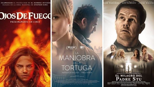 'Ojos de fuego', 'La maniobra de la tortuga' y 'El milagro del padre Stu' destacan entre los estrenos de cine del fin de semana