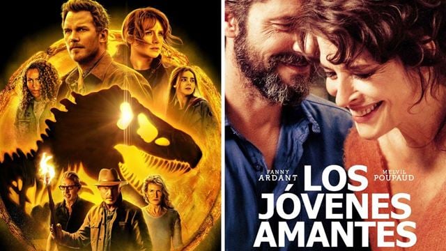 'Jurassic World: Dominion' y 'Los jóvenes amantes' destacan entre los estrenos de cine del fin de semana