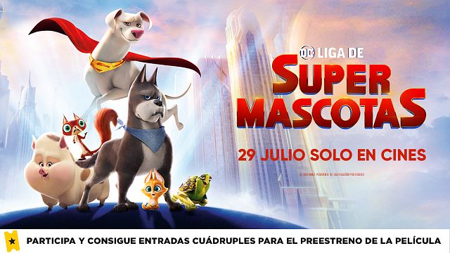 Sorteamos 65 entradas cuádruples para ver 'DC Liga de Supermascotas' en familia noticias imagen