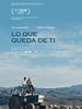 Cartel de Lo que queda de ti