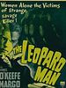 Cartel de El hombre leopardo