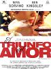 Cartel de El triunfo del amor
