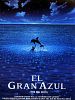 Cartel de El gran azul