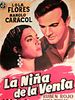 Cartel de La niña de la venta