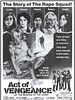 Cartel de Acto de venganza