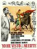Cartel de Yo he visto a la muerte