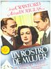 Cartel de Un rostro de mujer