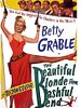 Cartel de The Beautiful Blonde From Bashful Bend