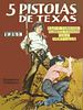 Cartel de Cinco pistolas de Texas