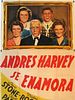 Cartel de Andrés Harvey se enamora