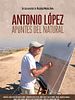 Cartel de Antonio López. Apuntes del natural