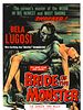 Cartel de Bride of the Monster