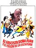 Cartel de El fascista, doña Pura y el follón de la escultura