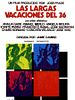 Cartel de Las largas vacaciones del 36
