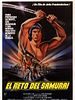 Cartel de El reto del samurái