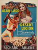 Cartel de La legión del desierto
