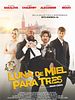 Cartel de Luna de miel para tres