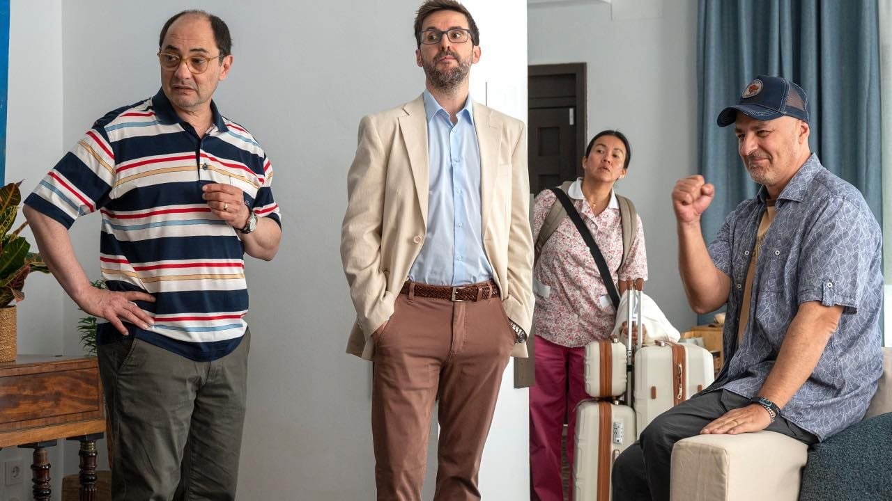 Jordi Sánchez, Julián López y Roberto Álamo en 'Odio el verano'